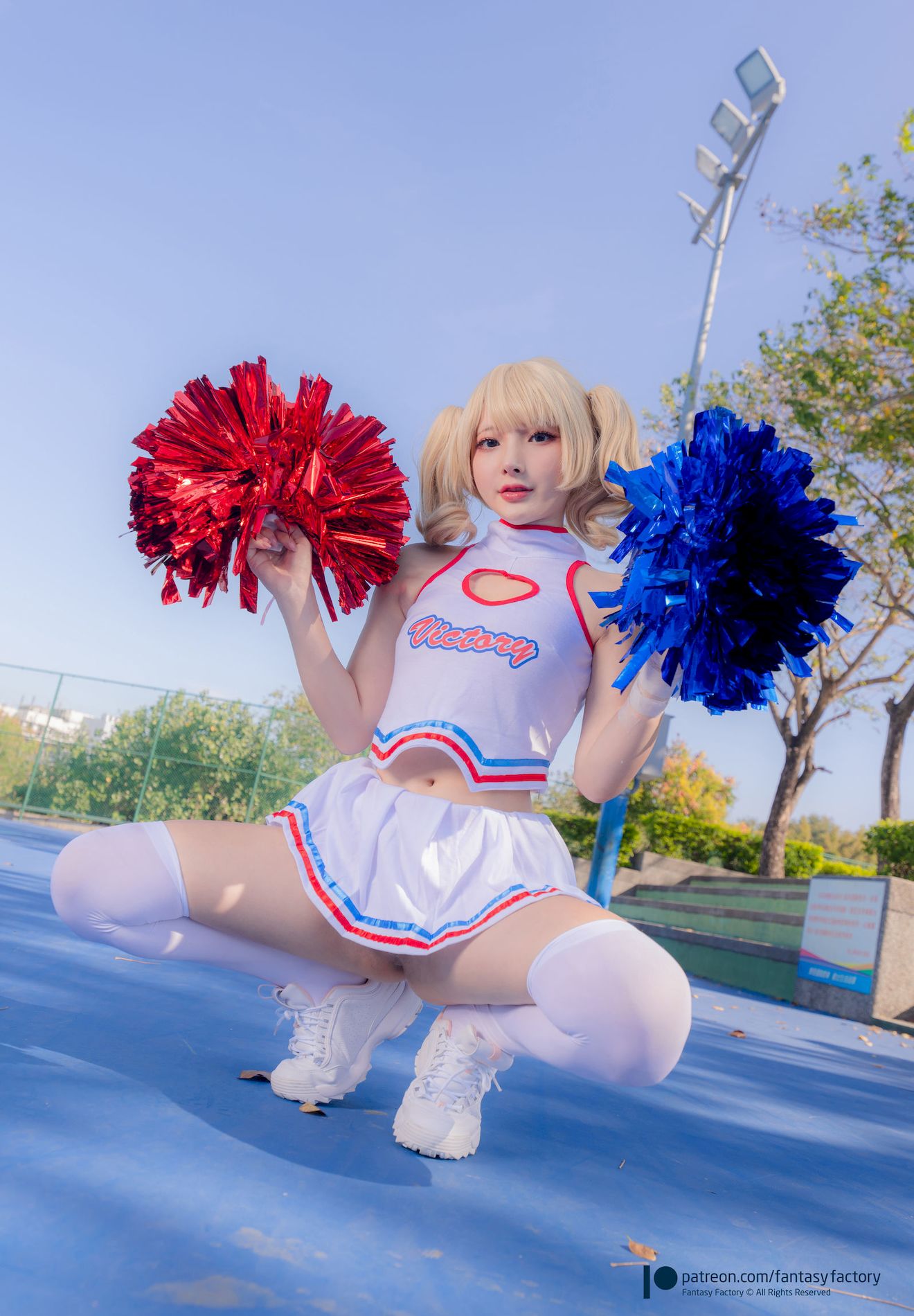 coserӰ СDing  2022.03 FantasyStoryӰ] ģ ߻ͼ Cheerleader P.3