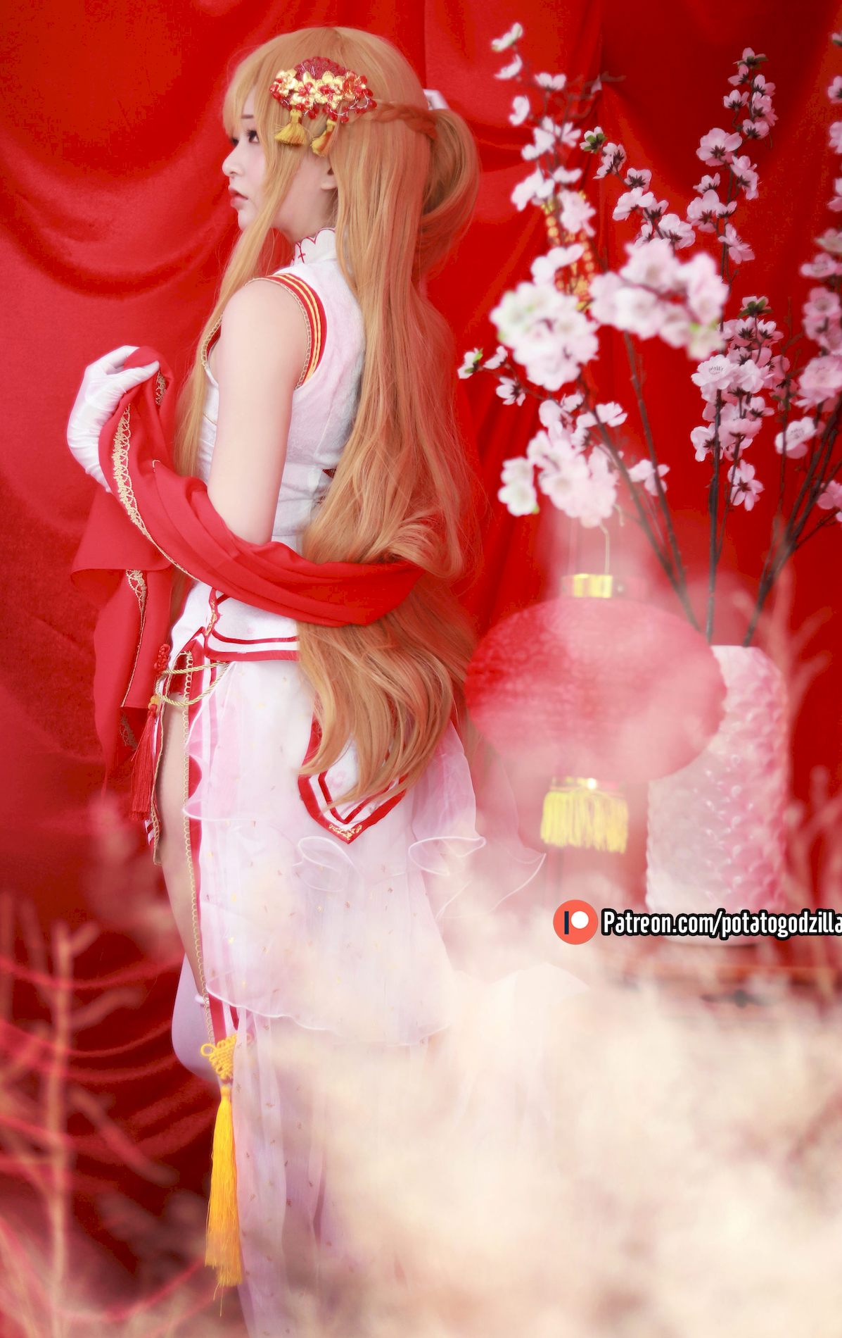 Godzilla Yuuki ģ ͼ Coserֽ Qipao Asuna Potato coserͼ P.1 