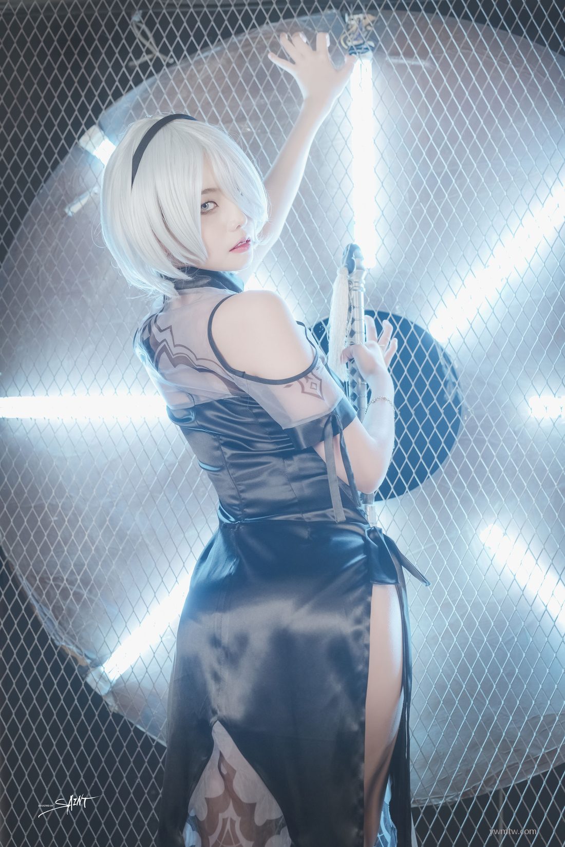 Yuna Nier Cos [ϺsaintPhotoLifeӰ] s Akali Yuna Automata ܼͼ VOL.4 KDA P.12