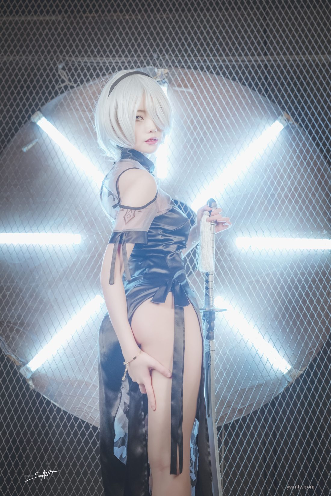 Yuna Nier Cos [ϺsaintPhotoLifeӰ] s Akali Yuna Automata ܼͼ VOL.4 KDA P.12