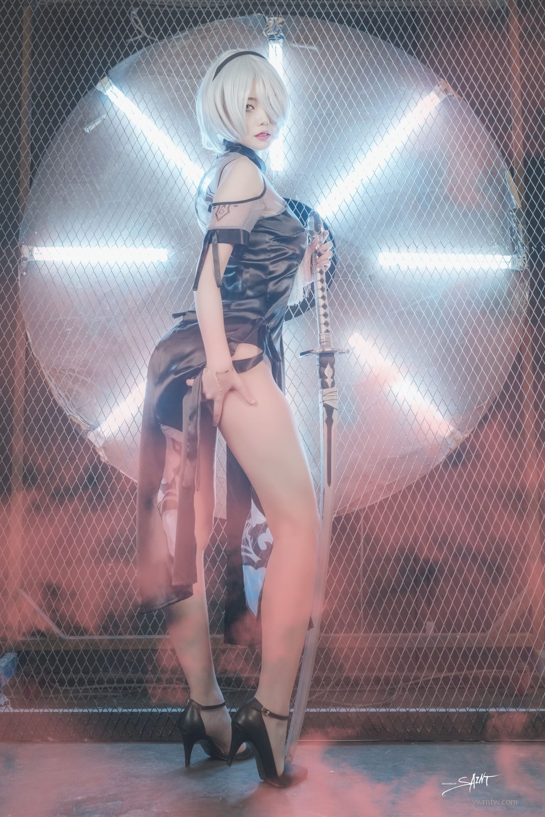 Yuna Nier Cos [ϺsaintPhotoLifeӰ] s Akali Yuna Automata ܼͼ VOL.4 KDA P.12